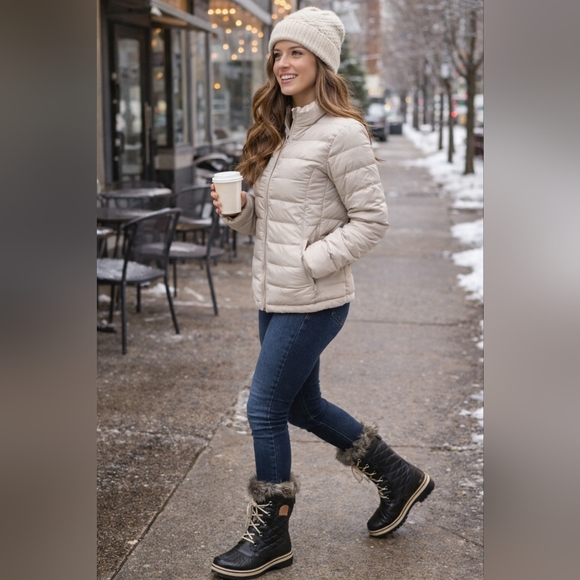 Sorel Shoes - Sorel Tofino II Waterproof Boots Black Canvas & Leather | Women’s 7.5 | Like New